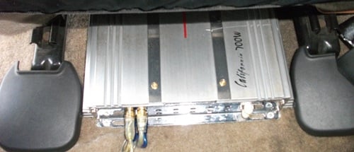 Profile Amp under Driver seat